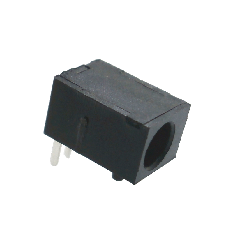DC-003 3.5×1.35mm三脚插件卧式DC插座|电动玩具电源母座