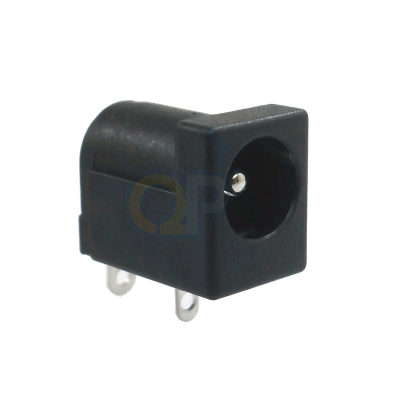 DC-005 5.5×2.1mm卧式插件三脚DC插座 路由器监控通用